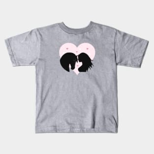 Horse Lover Girl Kids T-Shirt